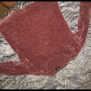 Soft pink sweater